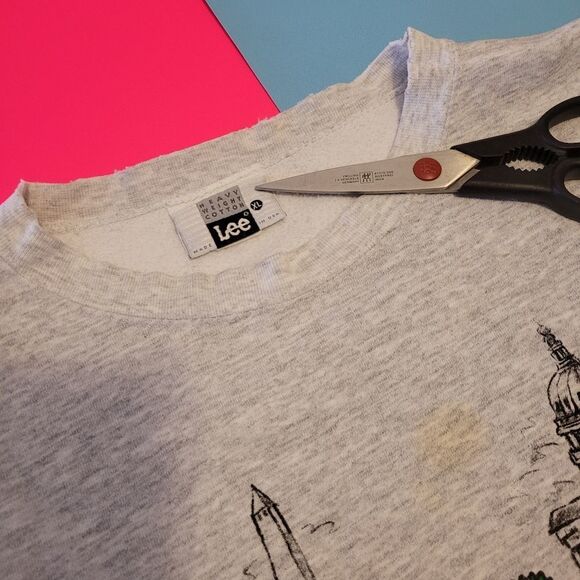 Vintage 90s Lee Doubletree Washington crewneck sweatshirt sweater - Picture 3 of 6